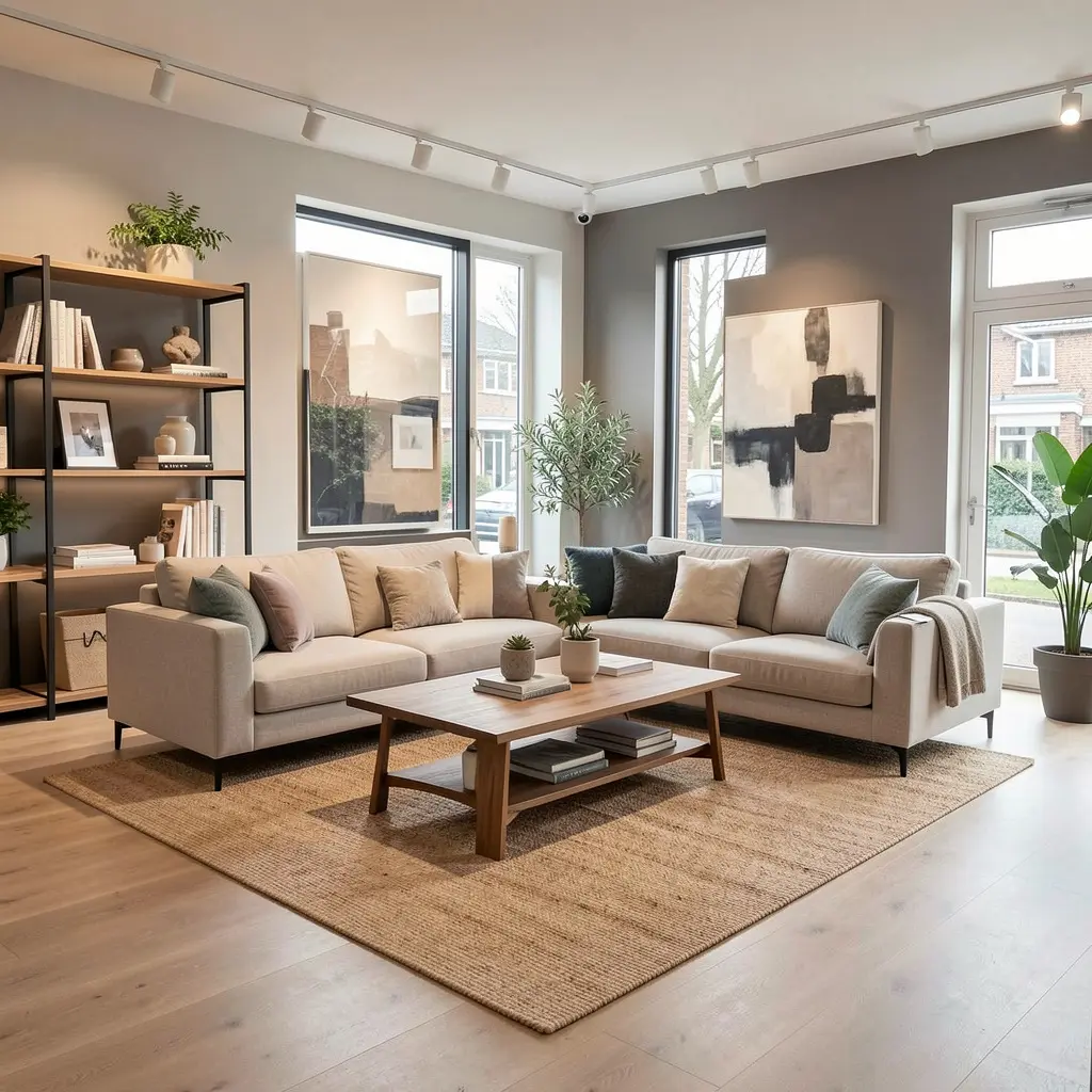 Einrichtungsberatung im Showroom